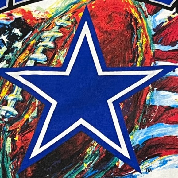 Vintage STARTER 1996 Dallas Cowboys Super Bowl XXX Champions T-Shirt NWOT Men M - Picture 12 of 12